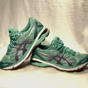 Asics GT-1000 5 Aqua Women's Mesh with Rubber Sole Running Shoes Size US 7.5